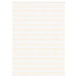 Vidaxl Zebra Roller Blind 165x200 cm støvbredde 160,9 cm Marmerbeige