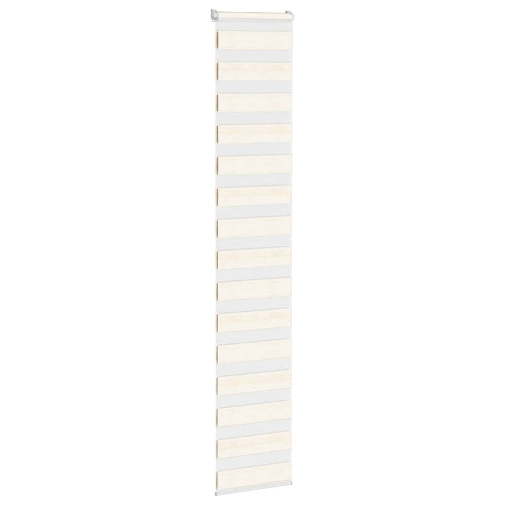 Vidaxl Zebra Roller Blind 40x230 cm Szerokość tkaniny 35,9 cm marmerbeige