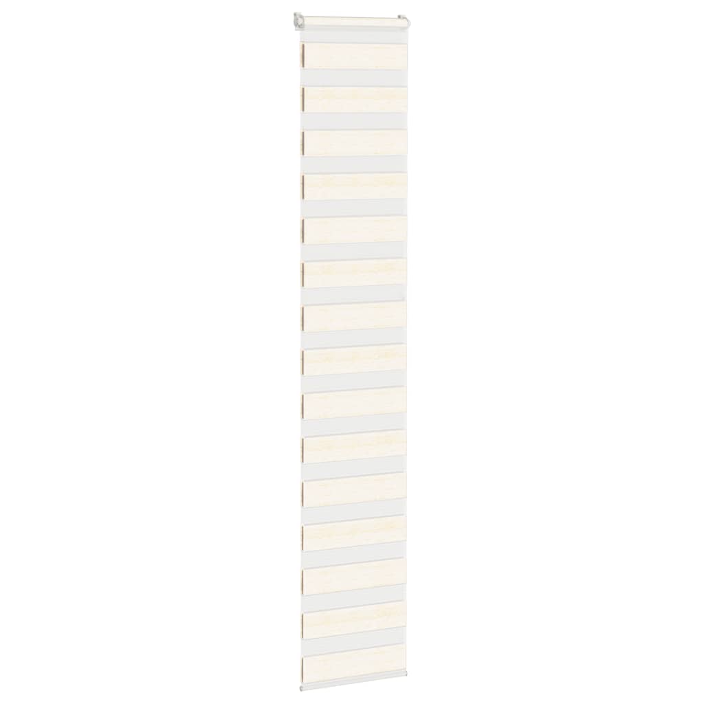 Vidaxl zebra rolgordijn 50x230 cm stofbreedte 45,9cm marmerbeige