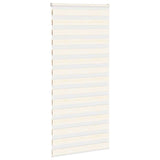 Vidaxl Zebra Roller Blind 110x230 cm Stoffbreite 105,9 cm Marmerbeige