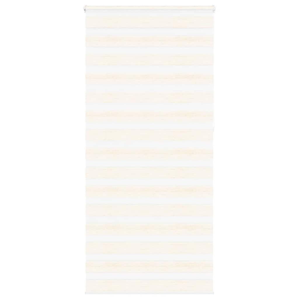 Vidaxl zebra rolgordijn 115x230 cm stofbreedte 110,9 cm marmerbeige