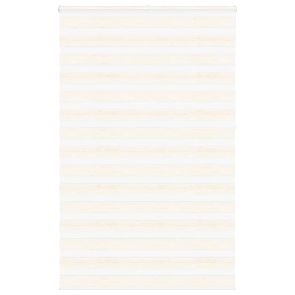 Vidaxl Zebra roller blind 140x230 cm Fabric width 135.9 cm Marmerbeige