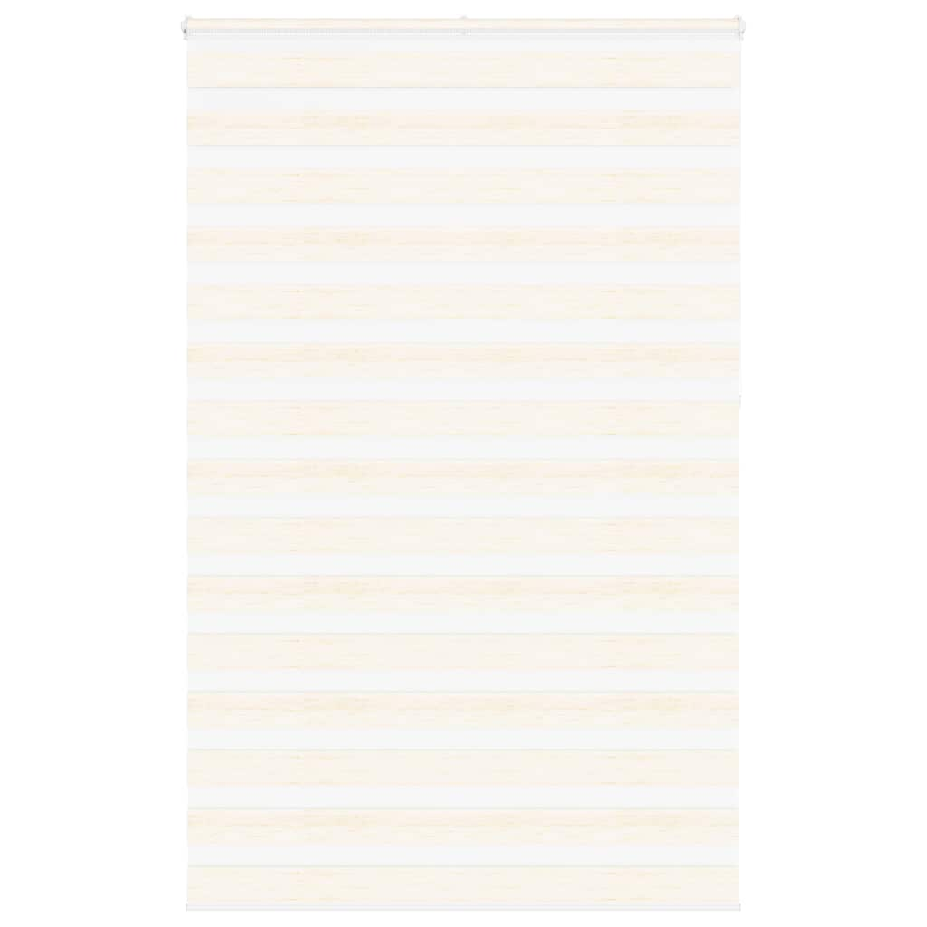 Vidaxl Zebra Roller Blind 150x230 cm Stofbredde 145,9 cm Marmerbeige