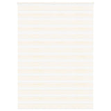 Vidaxl zebra Roller Blind 155x230 cm šířka tkaniny 150,9 cm Marmerbeige