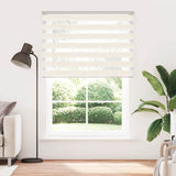 Vidaxl zebra Roller Blind 155x230 cm šířka tkaniny 150,9 cm Marmerbeige