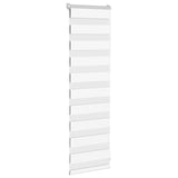 Vidaxl Zebra Rouleau aveugle 40x100 cm Largeur de poussière 35,9 cm en marbrebige