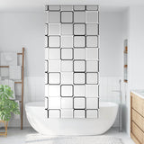 Vidaxl shower roller curtain 90x240 cm dust width 86 cm