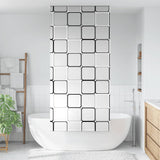 Vidaxl shower roller curtain 110x240 cm dust width 106 cm