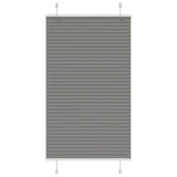 Vidaxl plissé rolgordijn 70x150 cm stofbreedte 69,4 cm antraciet