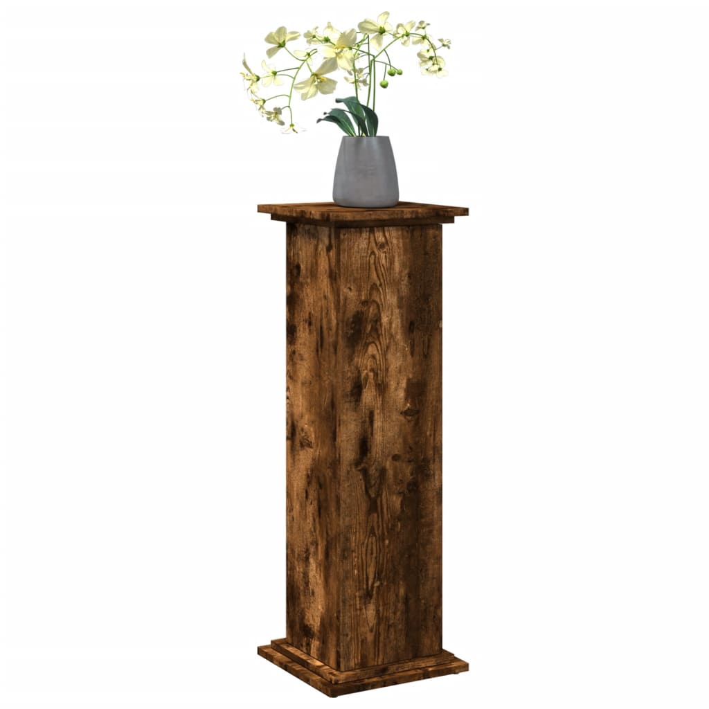 Vidaxl Bankel med opbevaringsplads 31x30x90 cm Property Wood Smoked Oak