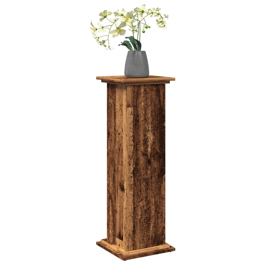 Vidaxl -base med opbevaringsplads 31x30x90 cm Property Wood Old Wood Color