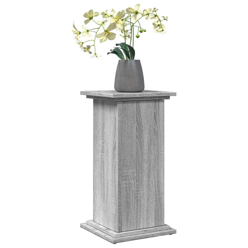 Vidaxl Base med opbevaringsplads 31x30x60 cm Property Wood Grey Sonoma