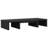 VidaXL Monitor standard Adjustable 60x24x10.5 cm processed wood black