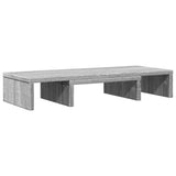 Vidaxl Monitor Standard fäertbar 60x24x10,5 cm Holz Grey Sonoma