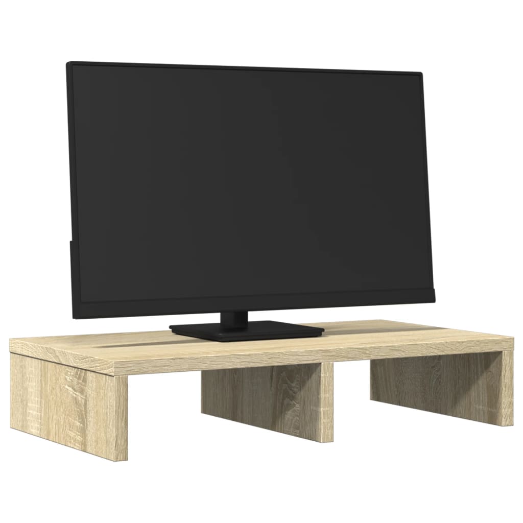 Vidaxl Monitor Standard 50x27x10 cm de madera procesada Sonoma Oak -Coled