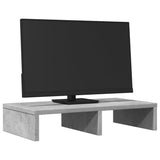 Vidaxl Monitor stands 50x27x10 cm processed wood concrete price