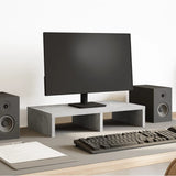 Vidaxl Monitor stands 50x27x10 cm processed wood concrete price