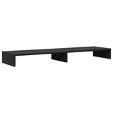 Vidaxl Monitor Standard 100x27x10 cm Legno elaborato Nero