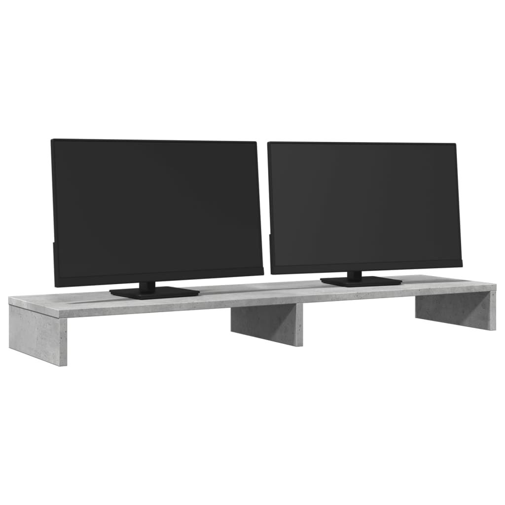 Vidaxl Monitor Standard 100x27x10 cm Zpracované dřevěné betonové ceny