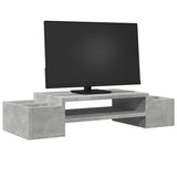 Vidaxl Monitor Stand con espacio de almacenamiento 70x27x15 cm Precio de concreto de madera