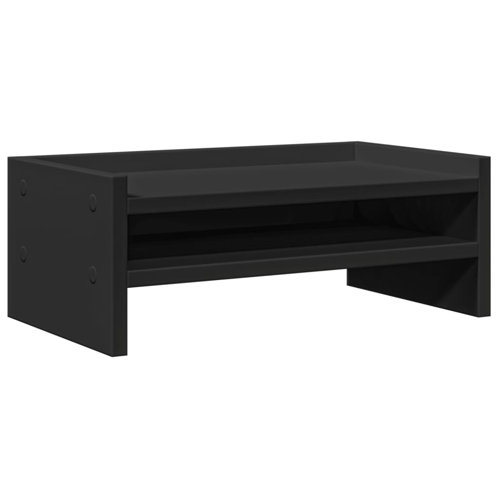 Vidaxl Monitor stand 42x24x16 cm Processed Wood Black