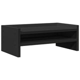 Vidaxl Monitor Stand 42x24x16 cm zpracované dřevo černé