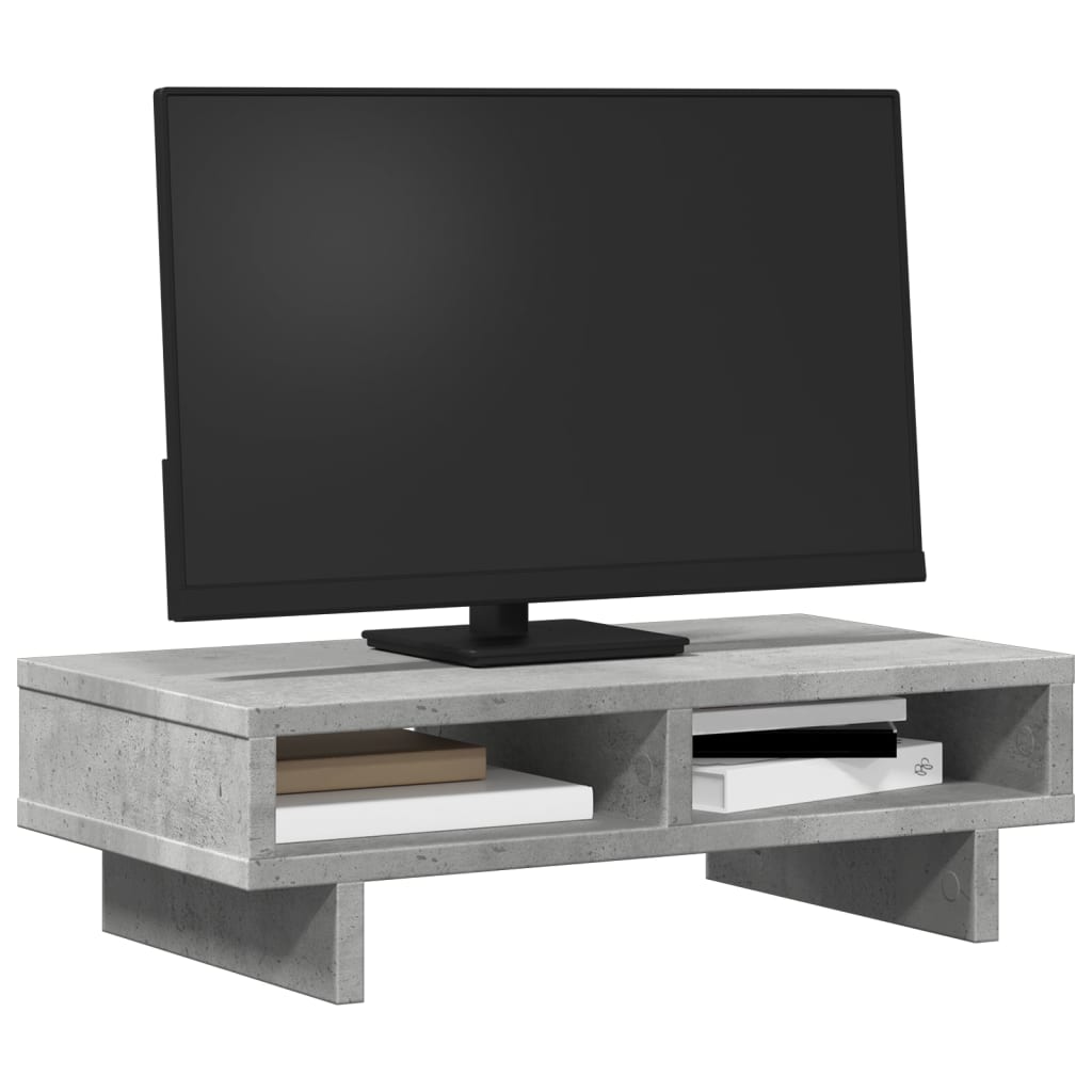 Vidaxl Monitor Standard 50x27x15 cm Prix de béton en bois transformé