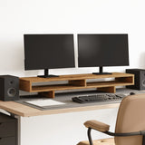 VidaXL monitor standard 100x27x15 cm processed wood old wood colored