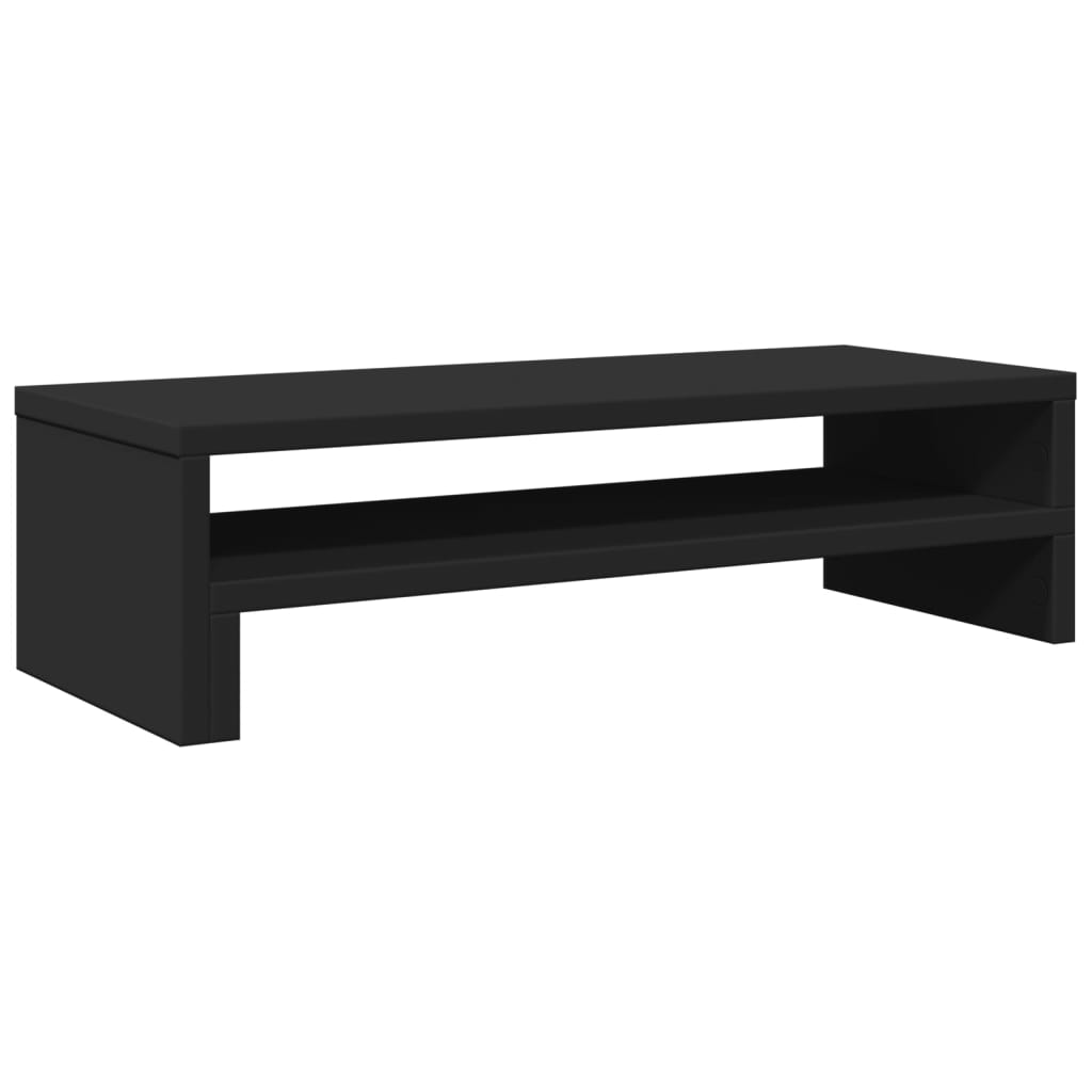 Vidaxl Monitor Standard 54x22x15 cm Black in legno elaborato