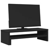 Vidaxl Monitor Standard 54x22x15 cm Black in legno elaborato