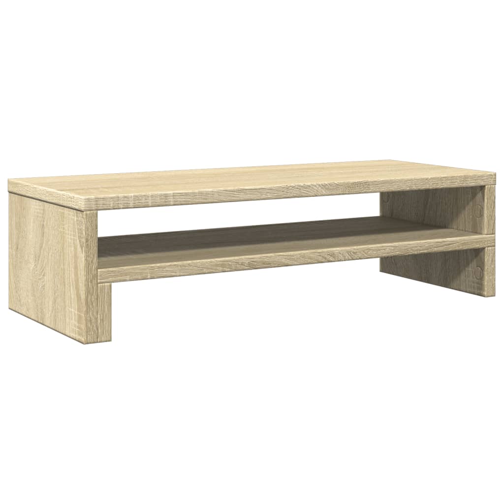 Vidaxl Monitor Standard 54x2x1x15 cm veraarbechte Holz Sonoma faarweg