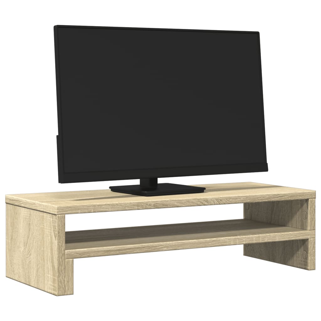 Vidaxl Monitor Standard 54x22x15 cm de madera procesada Sonoma Oak Colored