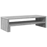 VidaXL Monitor standard 54x22x15 cm processed wood gray sonoma oak