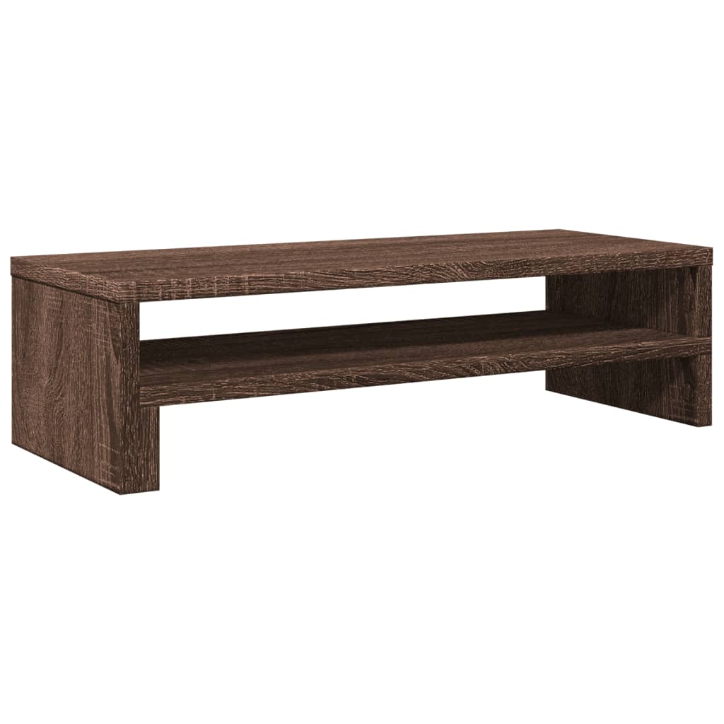 Vidaxl Monitor Standard 54x22x15 cm Coule de chêne marron en bois de bois coloré