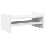 Le moniteur Vidaxl comprend 50x27x20 cm en bois de blanc