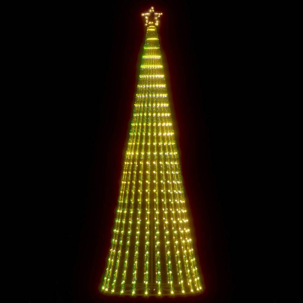 Vidaxl led-kerstboom 475 leds warm wit 247 cm