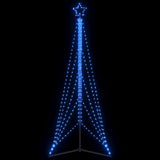 Vidaxl led-kerstboom 525 leds 302 cm blauw