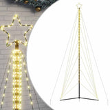 Vidaxl led-kerstboom 861 leds warm wit 478 cm