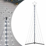 Vidaxl led-kerstboom 339 leds koud wit 187 cm