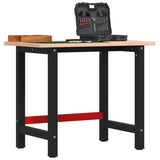 Vidaxl coursebench 100x (55-60) x81.5 cm de Bëscher Holz