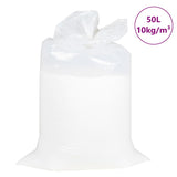 Vidaxl zitzakvulling eps 50 l wit 10 kg m³