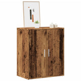 Vidaxl Schong Cabinet 60x33X70 cm veraarbecht Holz alen Holz--Colored