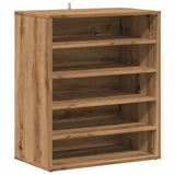 VidaXL shoe cabinet 60x35x70 cm processed wood artisanal oak color