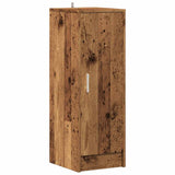 Armoire à chaussures Vidaxl 32x35x92 cm en bois de bois ancien en bois coloré