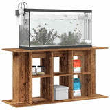 Vidaxl Aquarium Standard 120x40x60 cm Zpracované dřevo staré dřevěné barvy