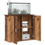 Vidaxl Aquarium Standard 81x36x73 cm Processed wood old wood colored