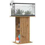 Vidaxl Aquarium Standard 36x60.5x72,5 cm chêne artisanal en bois transformé