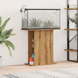 Vidaxl Aquarium Standard 36x75x72.5 cm Processed wood Artisanal Oak