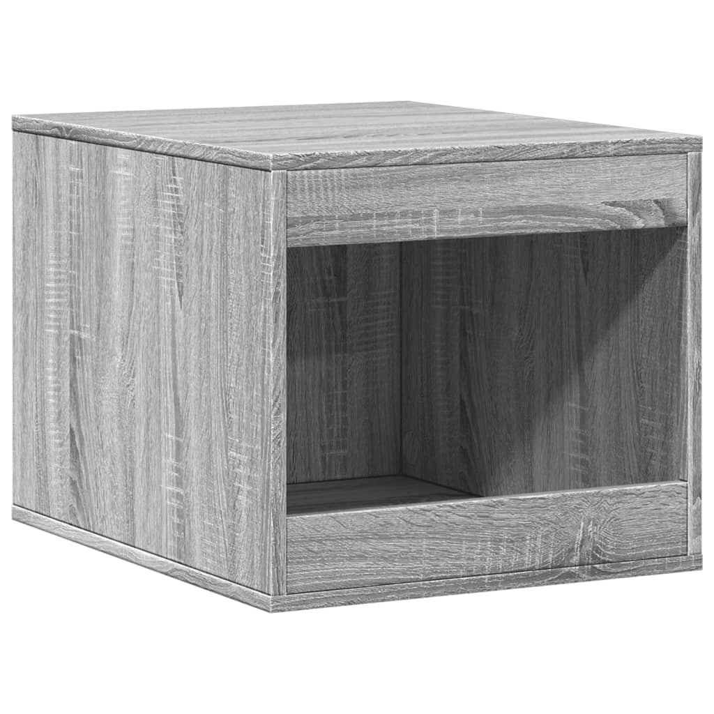 Vidaxl kattenbakkast 47x59x42 cm bewerkt hout grijs sonoma eikenkleur