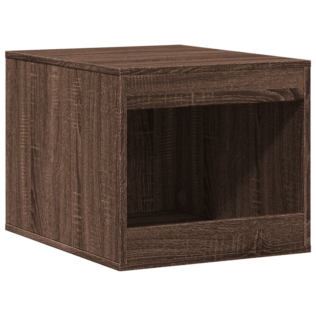 Vidaxl kattenbakkast 47x59x42 cm bewerkt hout bruin eikenkleurig